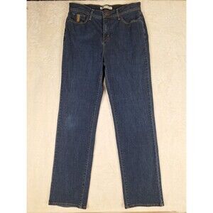LEVI'S 512 Straight Leg Jeans Women’s 12M Perfectly Slimming Stretch Denim 31x32